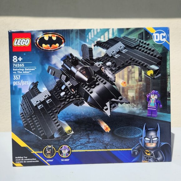 NEW LEGO DC Batwing Batman vs. The Joker 76265 DC Super Hero Lego Set 2 Minifigu - Picture 1 of 12